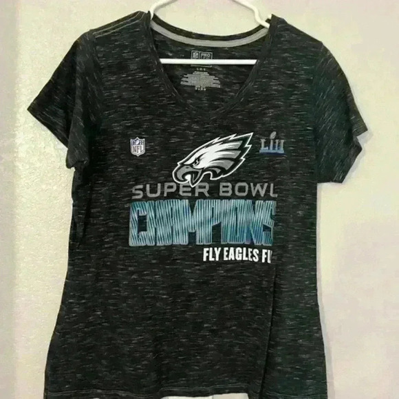 NFL Tops - Philadelphia Eagles V-neck shirt NFL pro line